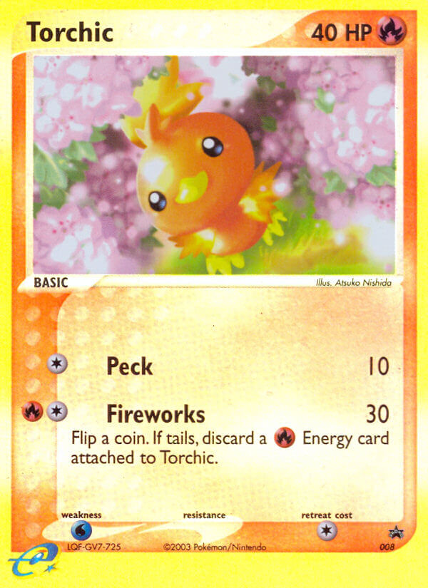 Torchic (008) [Nintendo: Black Star Promos] | Dragon's Lair Comics and Fantasy Houston TX