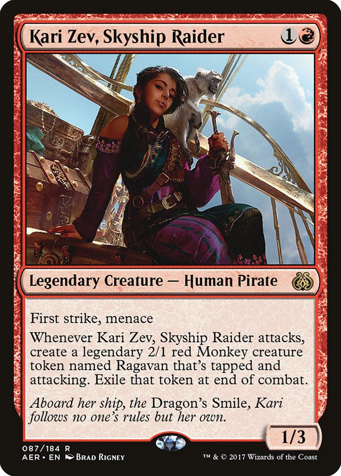 Kari Zev, Skyship Raider [Aether Revolt] | Dragon's Lair Comics and Fantasy Houston TX