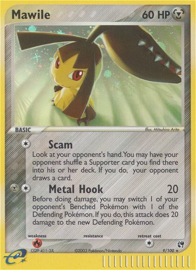 Mawile (9/100) [EX: Sandstorm] | Dragon's Lair Comics and Fantasy Houston TX