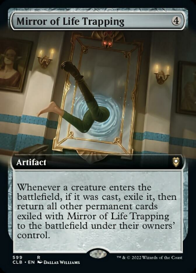 Mirror of Life Trapping (Extended Art) [Commander Legends: Battle for Baldur's Gate] | Dragon's Lair Comics and Fantasy Houston TX