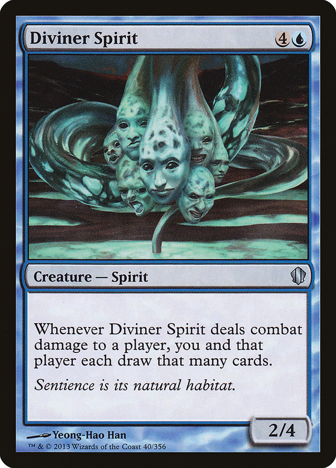 Diviner Spirit [Commander 2013] | Dragon's Lair Comics and Fantasy Houston TX