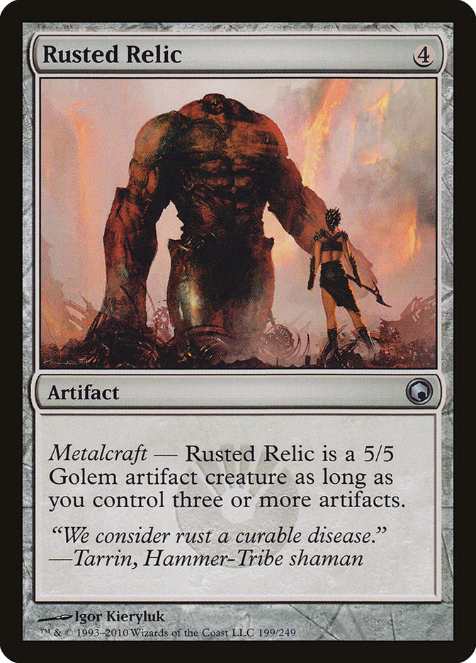 Rusted Relic [Scars of Mirrodin] | Dragon's Lair Comics and Fantasy Houston TX