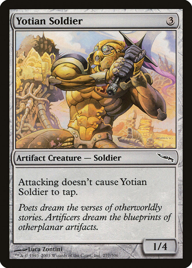 Yotian Soldier [Mirrodin] | Dragon's Lair Comics and Fantasy Houston TX