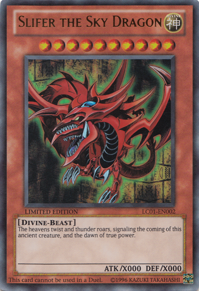 Slifer the Sky Dragon [LC01-EN002] Ultra Rare | Dragon's Lair Comics and Fantasy Houston TX