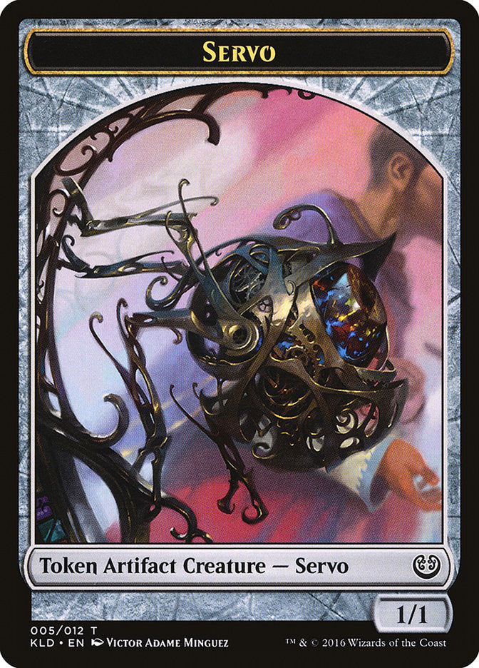 Servo Token (005/012) [Kaladesh Tokens] | Dragon's Lair Comics and Fantasy Houston TX