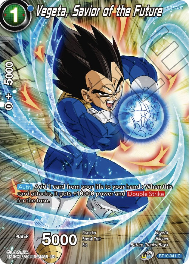 Vegeta, Savior of the Future (BT10-041) [Theme Selection: History of Vegeta] | Dragon's Lair Comics and Fantasy Houston TX