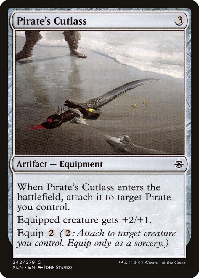 Pirate's Cutlass [Ixalan] | Dragon's Lair Comics and Fantasy Houston TX