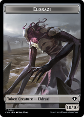 Eldrazi // Phyrexian Germ Double-Sided Token [Commander Masters Tokens] | Dragon's Lair Comics and Fantasy Houston TX