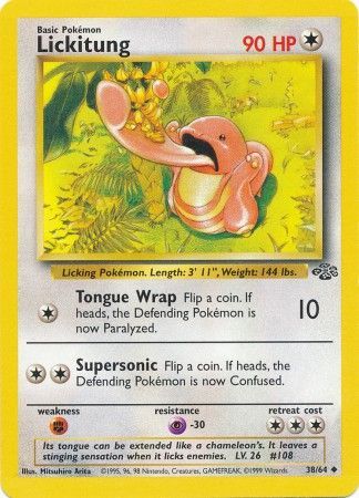 Lickitung (38/64) [Jungle Unlimited] | Dragon's Lair Comics and Fantasy Houston TX