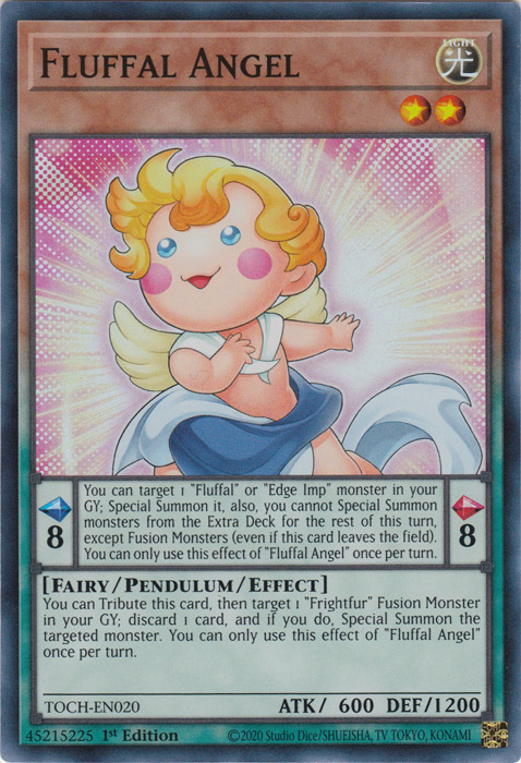 Fluffal Angel [TOCH-EN020] Super Rare | Dragon's Lair Comics and Fantasy Houston TX