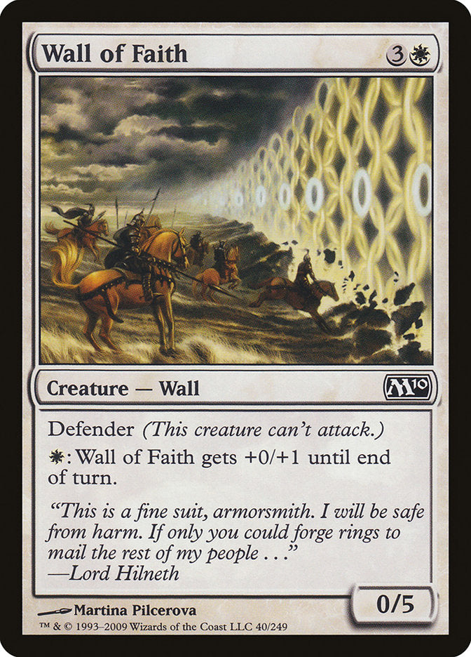 Wall of Faith [Magic 2010] | Dragon's Lair Comics and Fantasy Houston TX