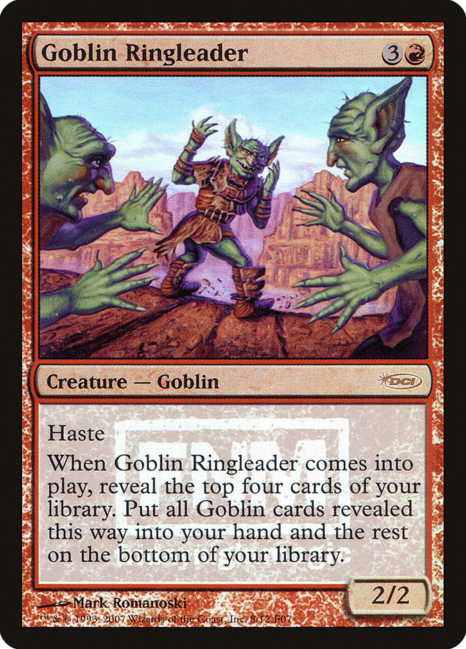 Goblin Ringleader [Friday Night Magic 2007] | Dragon's Lair Comics and Fantasy Houston TX