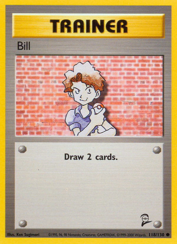 Bill (118/130) [Base Set 2] | Dragon's Lair Comics and Fantasy Houston TX