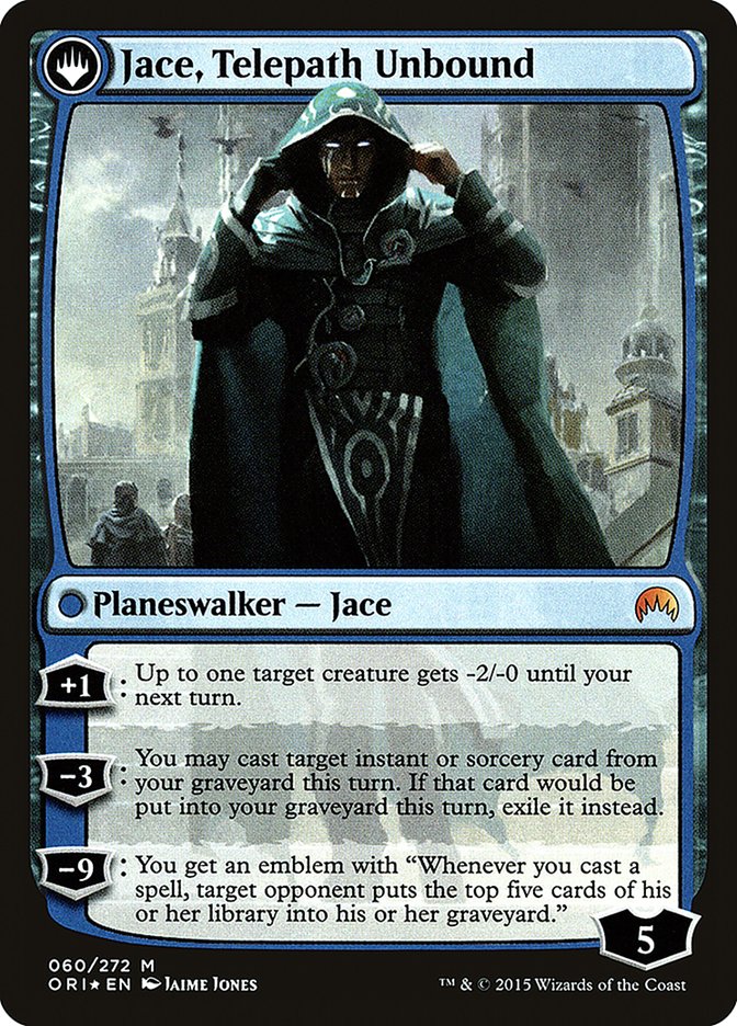 Jace, Vryn's Prodigy // Jace, Telepath Unbound [Magic Origins Prerelease Promos] | Dragon's Lair Comics and Fantasy Houston TX