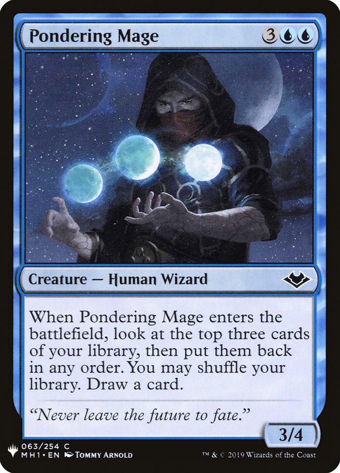 Pondering Mage [Mystery Booster] | Dragon's Lair Comics and Fantasy Houston TX