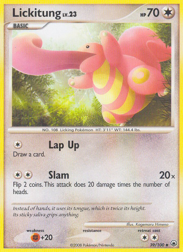 Lickitung (39/100) [Diamond & Pearl: Majestic Dawn] | Dragon's Lair Comics and Fantasy Houston TX