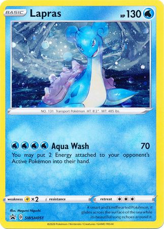 Lapras (SWSH051) [Sword & Shield: Black Star Promos] | Dragon's Lair Comics and Fantasy Houston TX