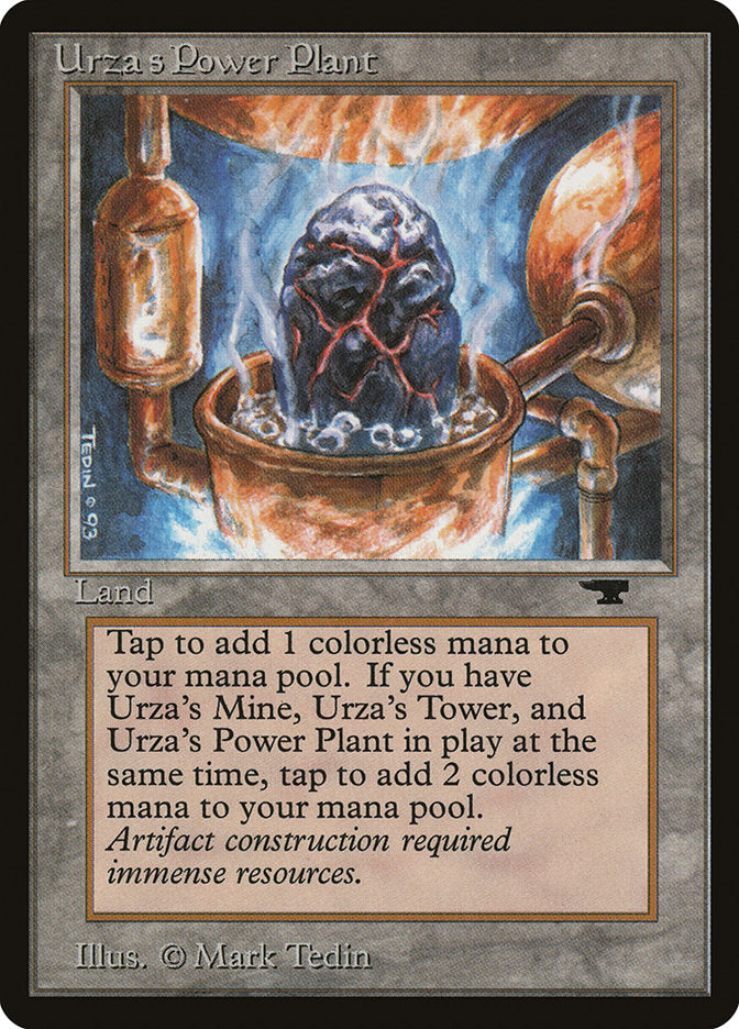 Urza's Power Plant (Boiling Rock) [Antiquities] | Dragon's Lair Comics and Fantasy Houston TX