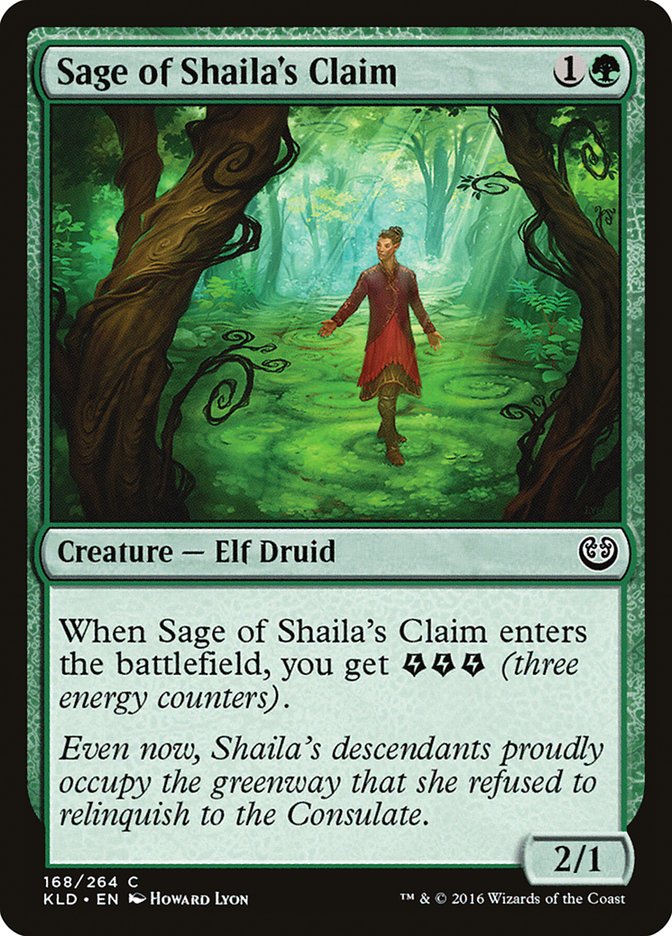 Sage of Shaila's Claim [Kaladesh] | Dragon's Lair Comics and Fantasy Houston TX