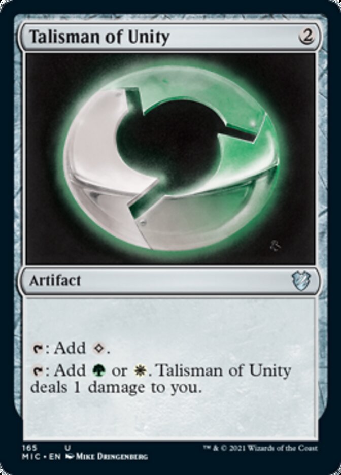 Talisman of Unity [Innistrad: Midnight Hunt Commander] | Dragon's Lair Comics and Fantasy Houston TX