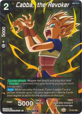 Cabba, the Revoker (P-141) [Promotion Cards] | Dragon's Lair Comics and Fantasy Houston TX