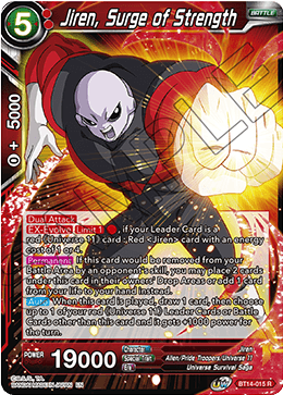 Jiren, Surge of Strength (BT14-015) [Cross Spirits] | Dragon's Lair Comics and Fantasy Houston TX