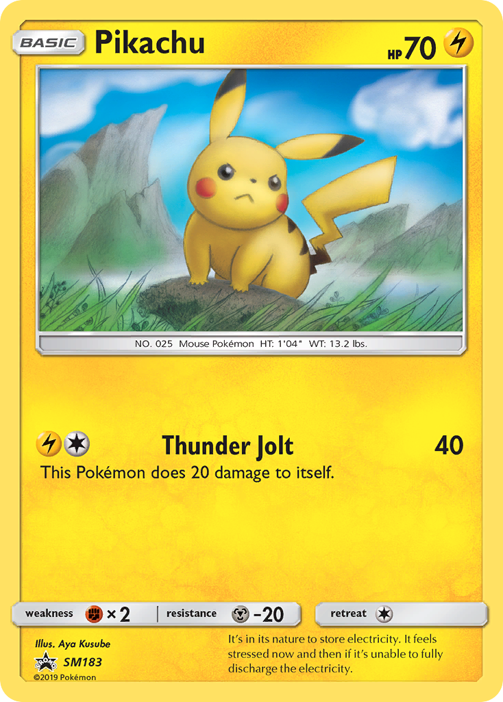 Pikachu (SM183) [Sun & Moon: Black Star Promos] | Dragon's Lair Comics and Fantasy Houston TX