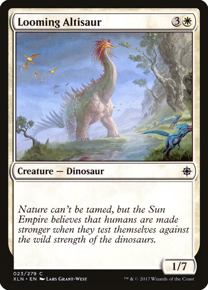 Looming Altisaur [Ixalan] | Dragon's Lair Comics and Fantasy Houston TX