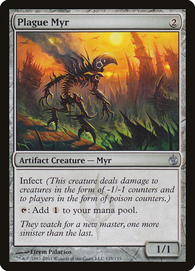 Plague Myr [Mirrodin Besieged] | Dragon's Lair Comics and Fantasy Houston TX