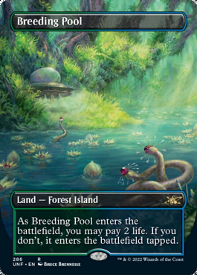 Breeding Pool (Borderless) [Unfinity] | Dragon's Lair Comics and Fantasy Houston TX