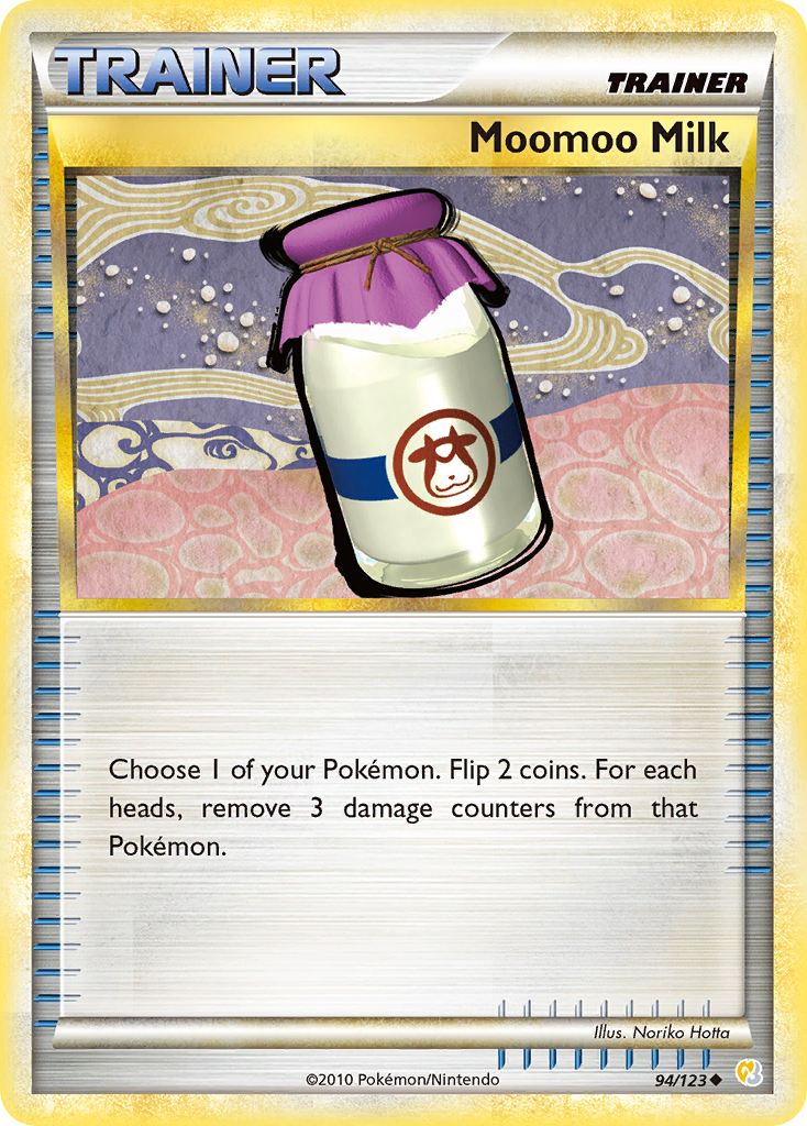 Moomoo Milk (94/123) [HeartGold & SoulSilver: Base Set] | Dragon's Lair Comics and Fantasy Houston TX