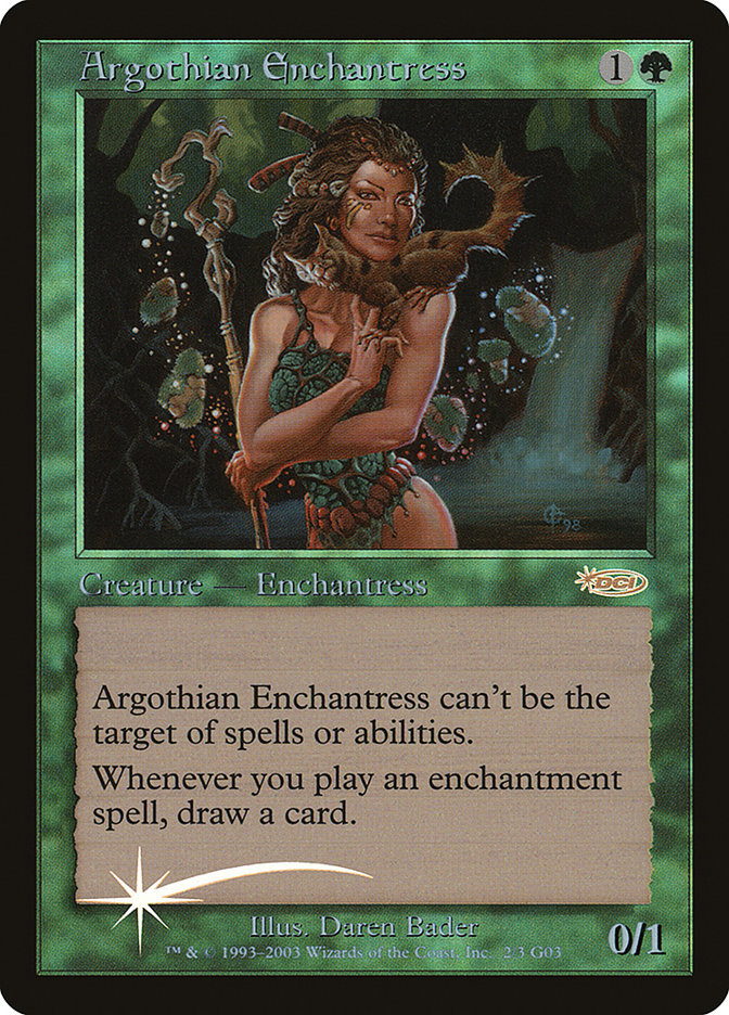 Argothian Enchantress [Judge Gift Cards 2003] | Dragon's Lair Comics and Fantasy Houston TX