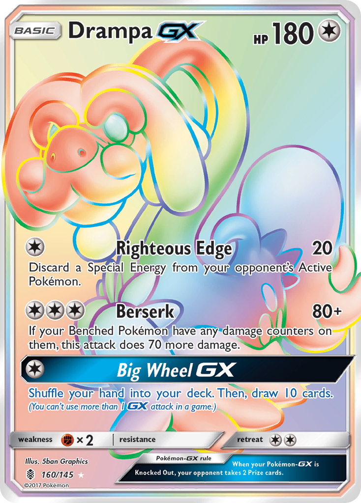 Drampa GX (160/145) [Sun & Moon: Guardians Rising] | Dragon's Lair Comics and Fantasy Houston TX