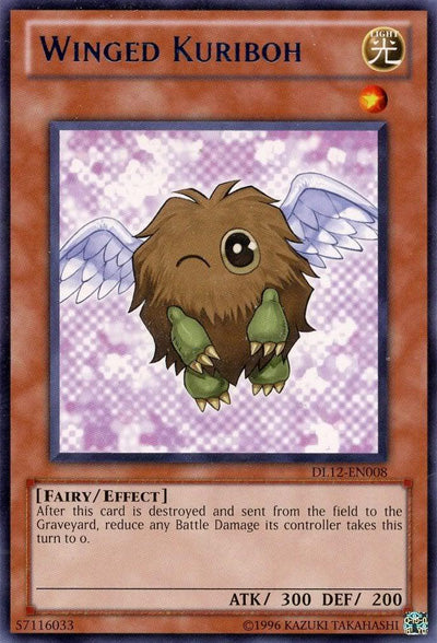 Winged Kuriboh (Blue) [DL12-EN008] Rare | Dragon's Lair Comics and Fantasy Houston TX