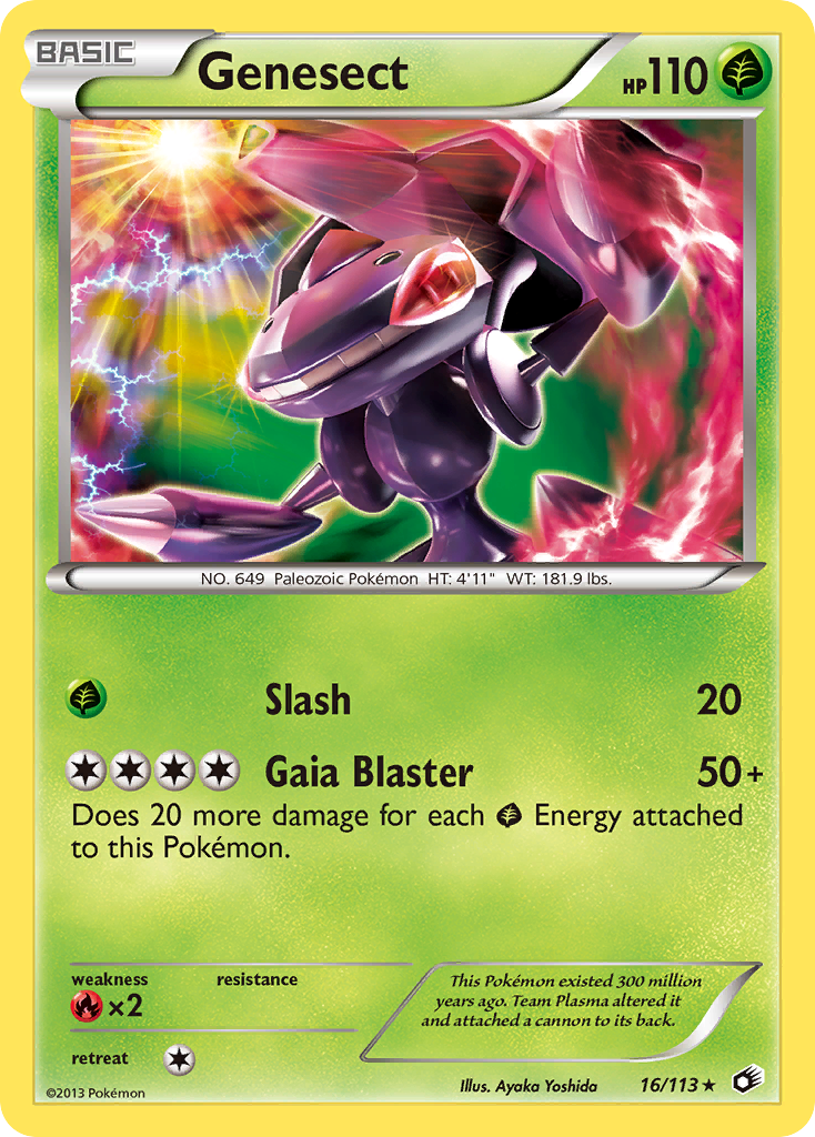 Genesect (16/113) [Black & White: Legendary Treasures] | Dragon's Lair Comics and Fantasy Houston TX