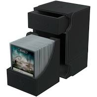 Gamegenic Watchtower 100+ Card Convertible Deck Box: Black | Dragon's Lair Comics and Fantasy Houston TX