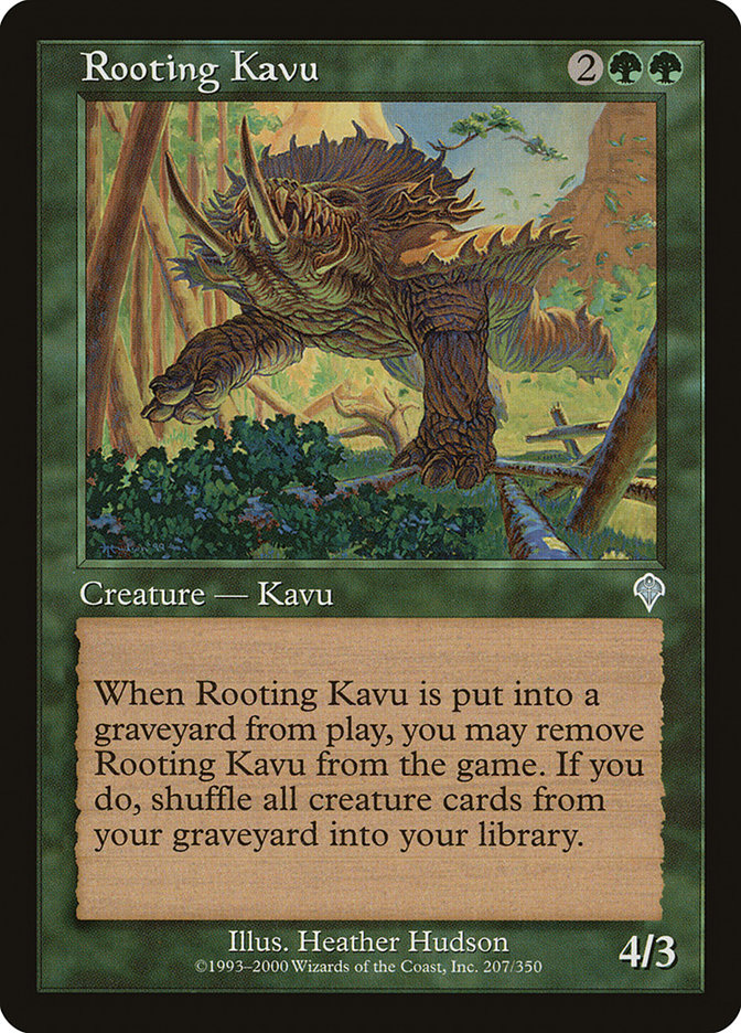 Rooting Kavu [Invasion] | Dragon's Lair Comics and Fantasy Houston TX