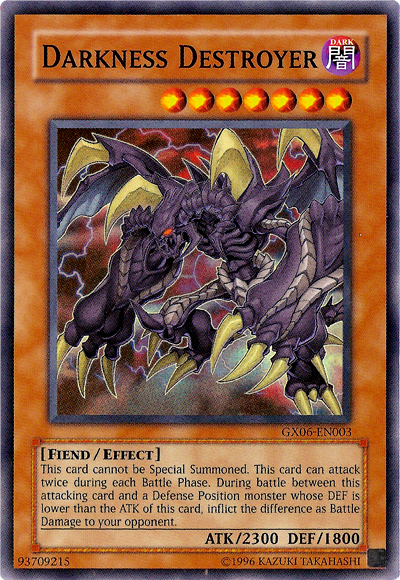 Darkness Destroyer [GX06-EN003] Super Rare | Dragon's Lair Comics and Fantasy Houston TX