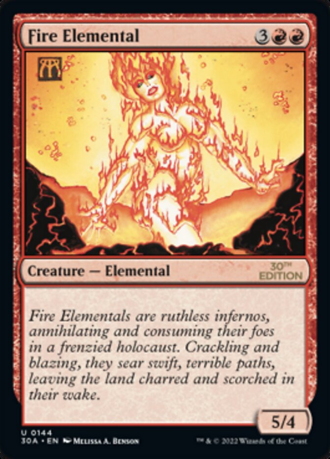 Fire Elemental [30th Anniversary Edition] | Dragon's Lair Comics and Fantasy Houston TX