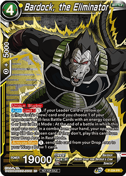 Bardock, the Eliminator (P-334) [Tournament Promotion Cards] | Dragon's Lair Comics and Fantasy Houston TX