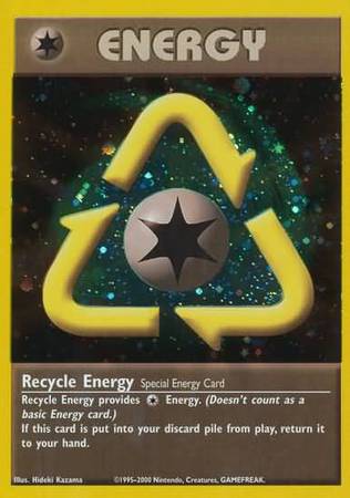 Recycle Energy (WotC 2002 League Promo) [League & Championship Cards] | Dragon's Lair Comics and Fantasy Houston TX