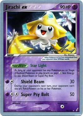 Jirachi ex (94/100) (Legendary Ascent - Tom Roos) [World Championships 2007] | Dragon's Lair Comics and Fantasy Houston TX