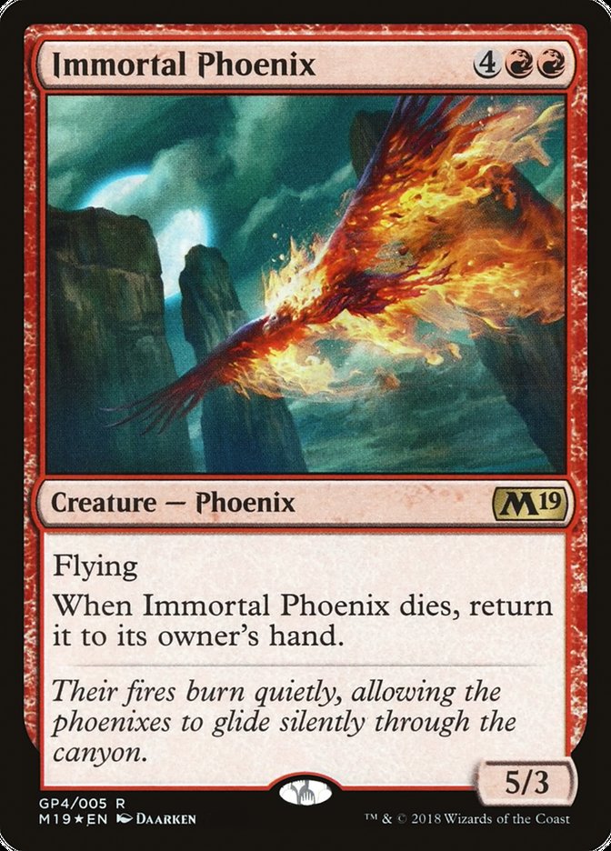 Immortal Phoenix [Magic 2019 Gift Pack] | Dragon's Lair Comics and Fantasy Houston TX