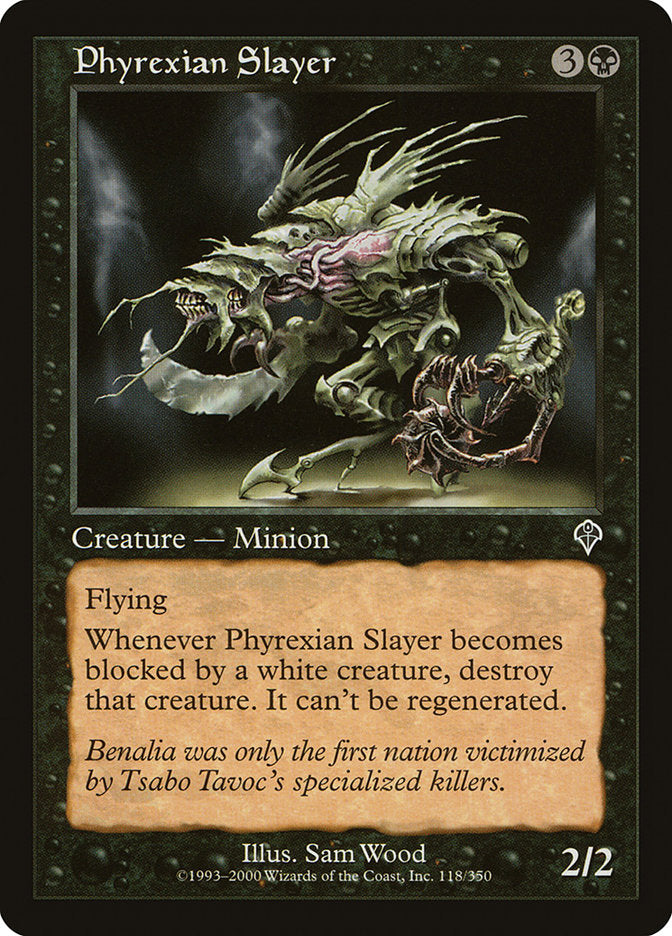 Phyrexian Slayer [Invasion] | Dragon's Lair Comics and Fantasy Houston TX