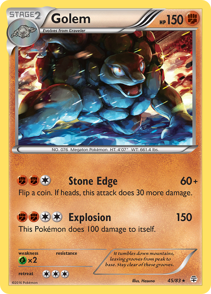 Golem (45/83) [XY: Generations] | Dragon's Lair Comics and Fantasy Houston TX