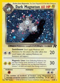 Dark Magneton (11/82) [Team Rocket Unlimited] | Dragon's Lair Comics and Fantasy Houston TX