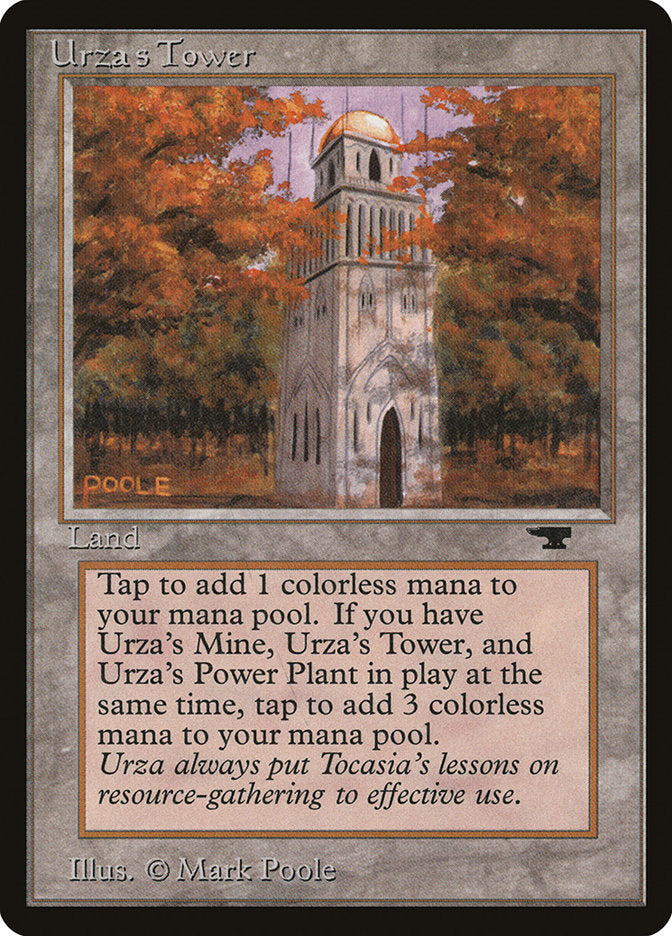 Urza's Tower (Autumn Leaves) [Antiquities] | Dragon's Lair Comics and Fantasy Houston TX