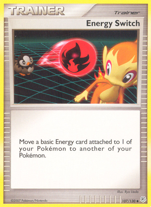 Energy Switch (107/130) [Diamond & Pearl: Base Set] | Dragon's Lair Comics and Fantasy Houston TX