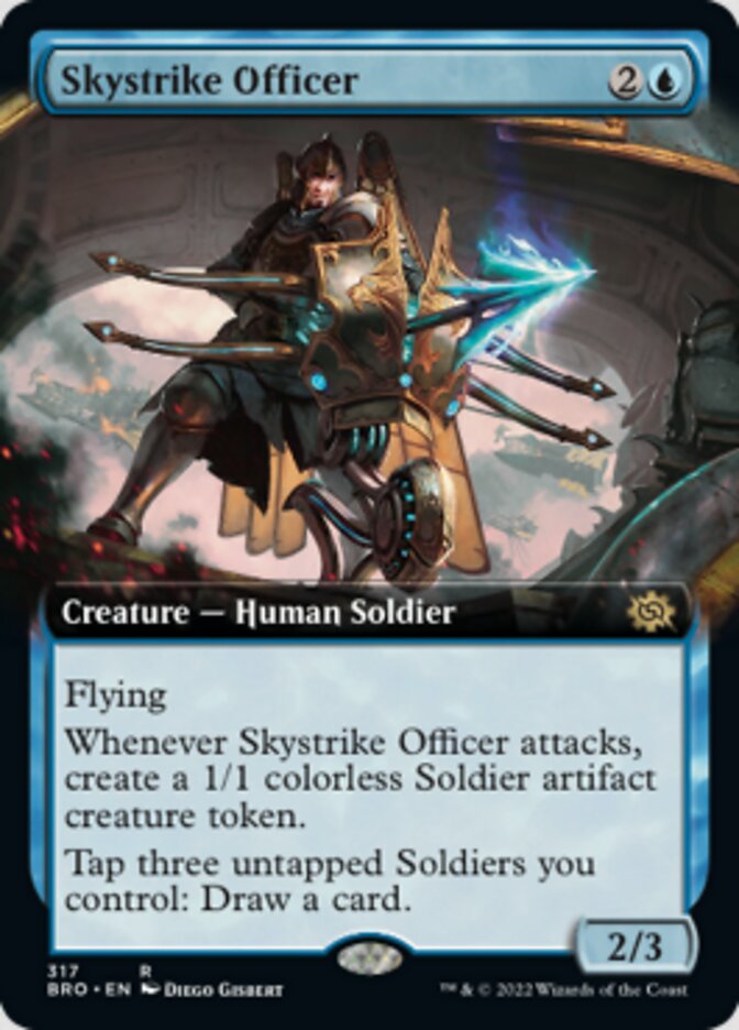 Skystrike Officer (Extended Art) [The Brothers' War] | Dragon's Lair Comics and Fantasy Houston TX