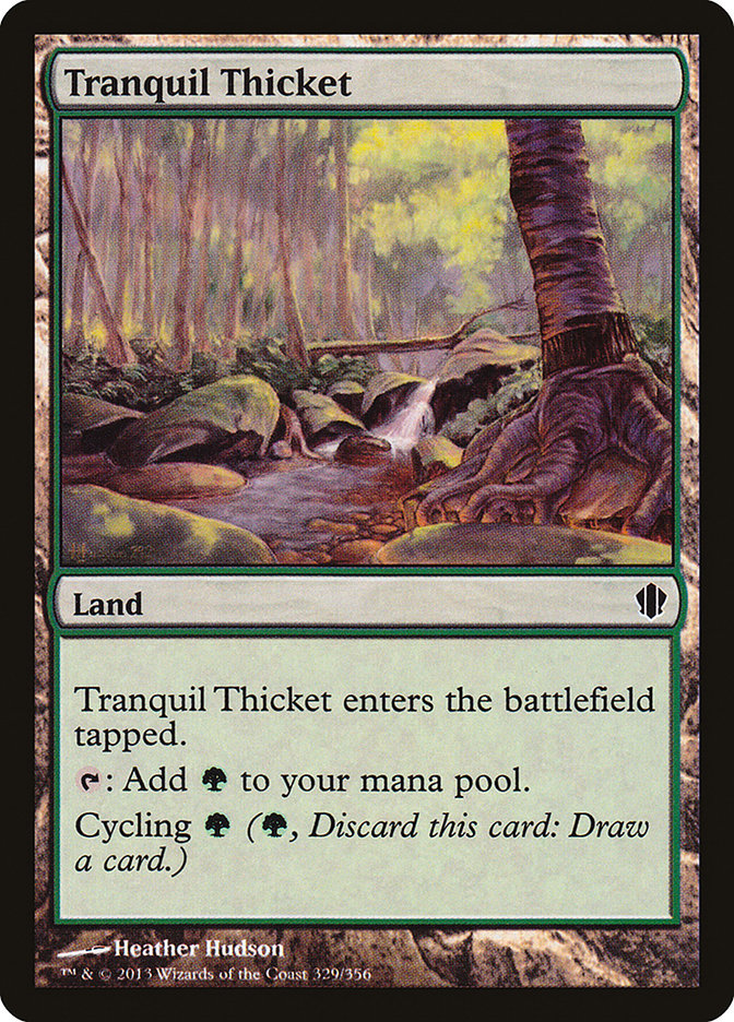 Tranquil Thicket [Commander 2013] | Dragon's Lair Comics and Fantasy Houston TX